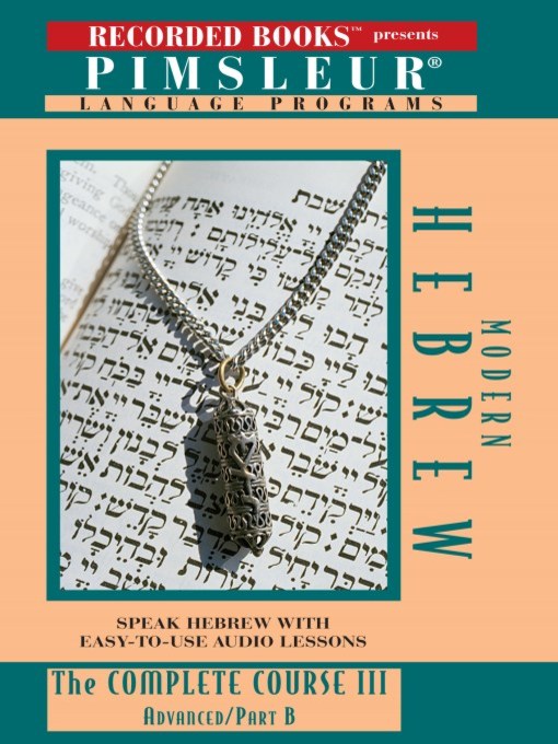 Title details for Hebrew IIIB by Pimsleur Language Program - Available